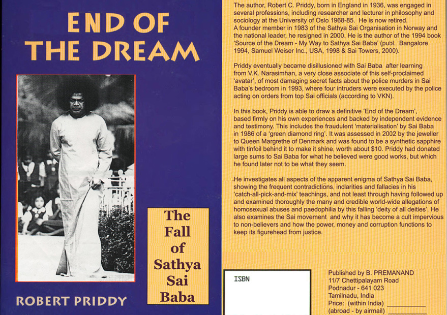 Cover of dissident Priddy's book